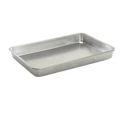 Nordic Ware Hi-side Sheet Cake Baking Pan In Silver