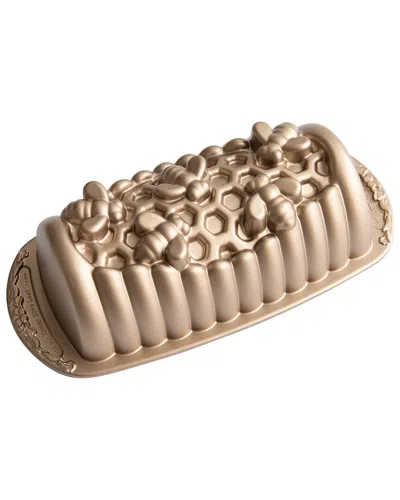 Nordic Ware Honey Hive Loaf Pan In Brown
