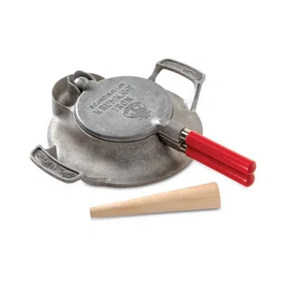 Nordic Ware International Specialties Norwegian Krumkake And Pizzelle Iron In Matte