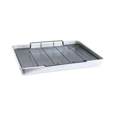 Nordic Ware Jumbo Oven Bacon Pan & Jerky Maker In Silver