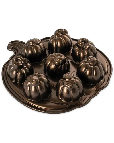 Nordic Ware Lil' Pumpkins Cakelet Pan In Gold