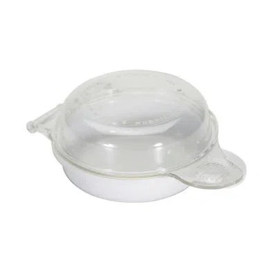 Nordic Ware Microwave Eggs N Muffin Breakfast Pan In White;clear