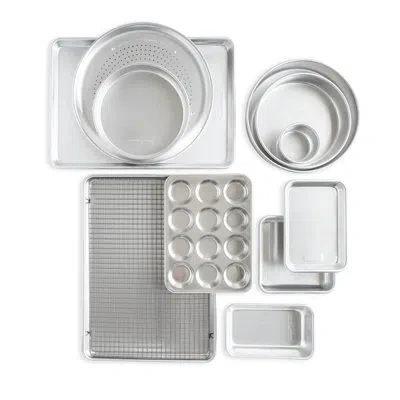 Nordic Ware Naturals® 12 Piece Bakeware Set In Silver