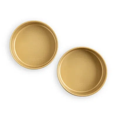 Nordic Ware Naturals® 2 Piece Gold Nonstick 9" Round Cake Pan Set