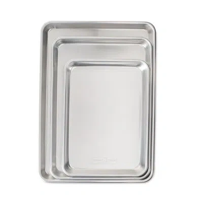 Nordic Ware Naturals 3 Piece Baking Set In Silver