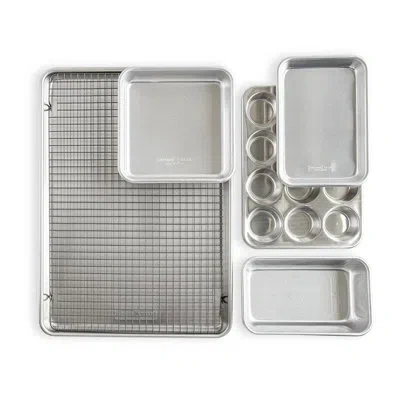 Nordic Ware Naturals® 6 Piece Bakeware Set In Silver
