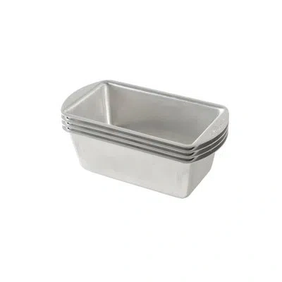 Nordic Ware Naturals Mini Loaf Pan In Silver