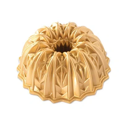 Nordic Ware Non-stick Bundt Cut Crystal In Gold