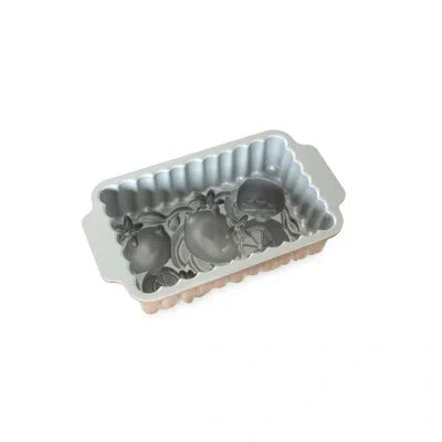 Nordic Ware Non-stick Citrus Blossom Loaf Pan In Bronze