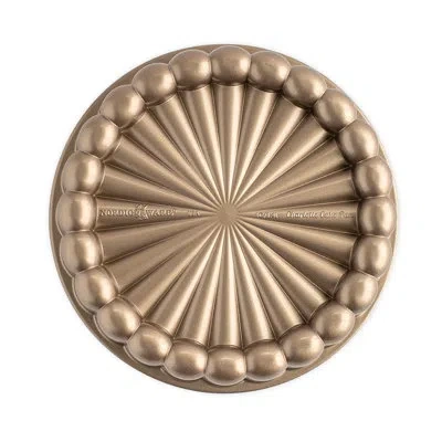 Nordic Ware Non-stick Round Charlotte Cake Pan In Coffee