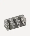 Nordic Ware Nutcracker Cakelet Pan In Silver
