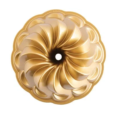 Nordic Ware Pirouette Bundt In Gold