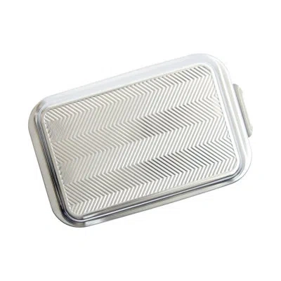Nordic Ware Prism Naturals 13'' L X 9'' W Metal Covered Baking Sheet In Silver