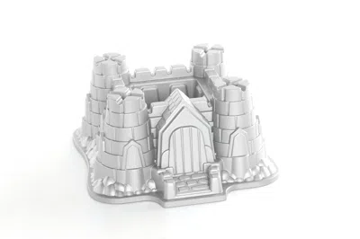 Nordic Ware Pro Cast Castle Bundt Pan In White