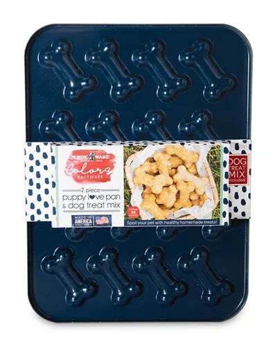 Nordic Ware Puppy Love Treat Pan & Dog Treat Mix Set