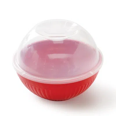 Nordic Ware Quick Pop Single Serve Popcorn Popper In Clear;red