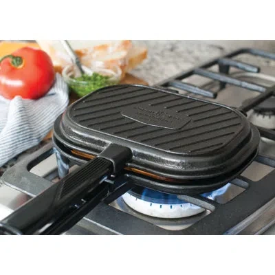 Nordic Ware Sandwich Press Non-stick Grill Pan In Silver