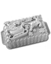 Nordic Ware Santas Sleigh Loaf Pan In Silver