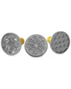 Nordic Ware Set Of 3 Citrus Cookie Stamps In Natural