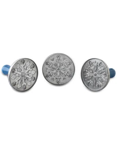 NORDIC WARE NORDIC WARE SET OF 3 SNOWFLAKE COOKIE STAMPS