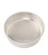 Nordic Ware Set Of 4 Aluminium Naturals Round Cake Tins In Silver