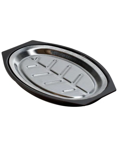 Nordic Ware Sizzling Steak Server In Black