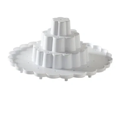 Nordic Ware Tiered Stand In White