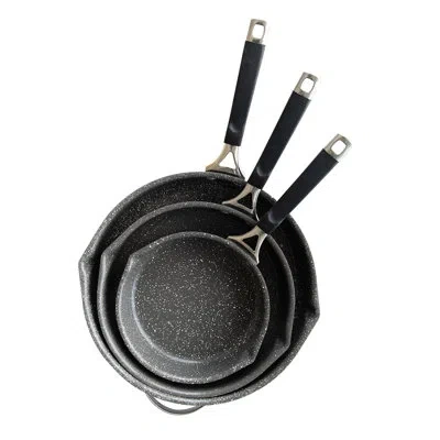 Nordic Ware Verde Ceramic Nonstick Skillet Set In Black
