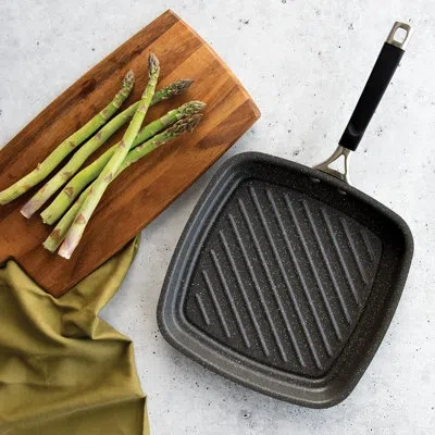 Nordic Ware Verde Searing Grill Pan In Black