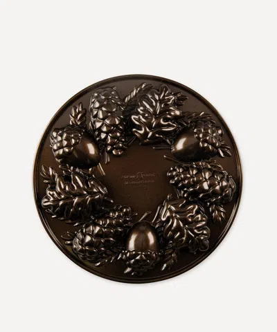 Nordic Ware Woodland Cakelet Pan In Brown