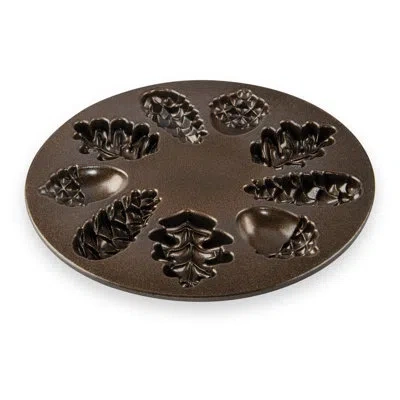 Nordic Ware Woodland Cakelet Pan In Coffee