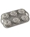 Nordic Ware Wreathlettes Pan In Metallic