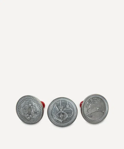 Nordic Ware Yuletide Cookie Stamps In Gray