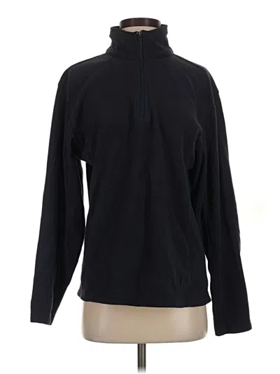 Pre-owned Nordictrack Fleece Jacket In Black