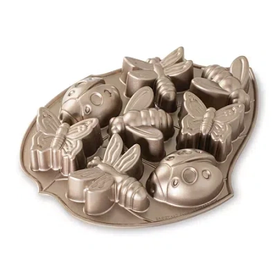 Nordicware Backyard Bugs Cake Pan In Gray