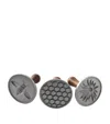 NORDICWARE HONEY BEE CAST COOKIE STAMPS