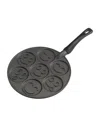 Nordicware Smiley Face Pancake Pan In Black