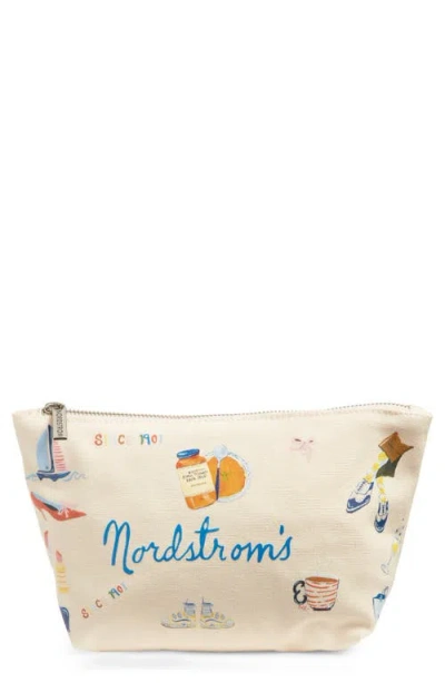 Nordstrom 125th Anniversary Cosmetics Bag In Neutral