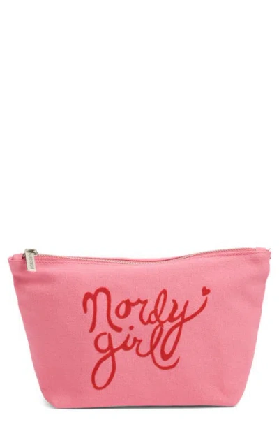 Nordstrom 125th Anniversary Cosmetics Bag In Pink