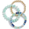 Nordstrom 3-pack Beaded Bracelets In Multi