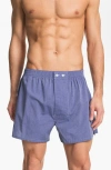 Nordstrom 3-pack Classic Fit Boxers In Blue Eoe