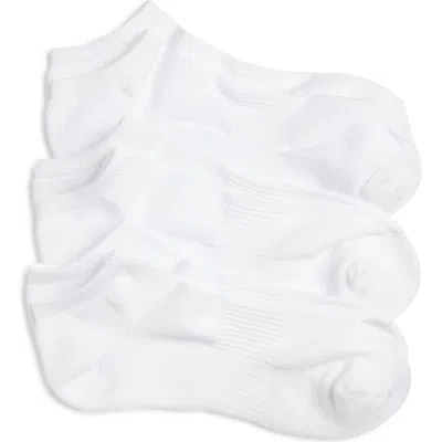 Nordstrom 3-pack Everyday Ankle Socks In White