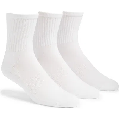 Nordstrom 3-pack Everyday Low Crew Socks In Multi