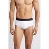 Nordstrom 3-pack Stretch Cotton Briefs In White