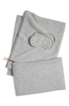 Nordstrom 3-piece Cashmere Travel Set In Grey Dove Heather