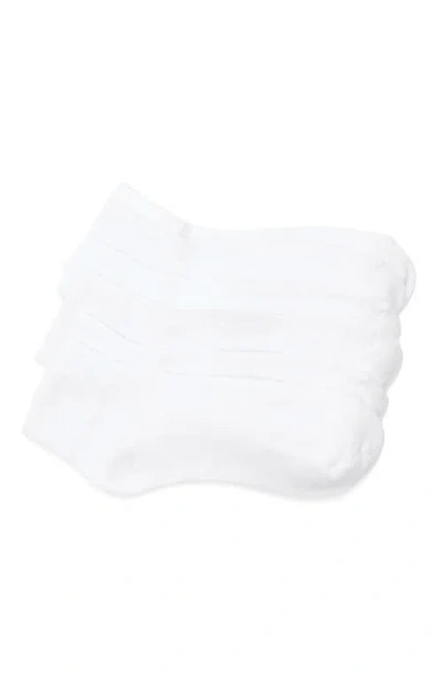 Nordstrom 3-pack Everyday Quarter Socks In White