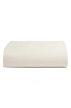 Nordstrom 400 Thread Count Organic Cotton Fitted Sheet In Ivory Whitecap