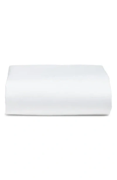 Nordstrom 400 Thread Count Organic Cotton Fitted Sheet In White