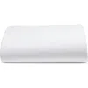 Nordstrom 400 Thread Count Organic Cotton Percale Fitted Sheet In White
