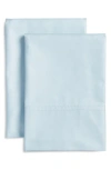 Nordstrom 400 Thread Count Organic Cotton Pillowcases In Blue Skyride